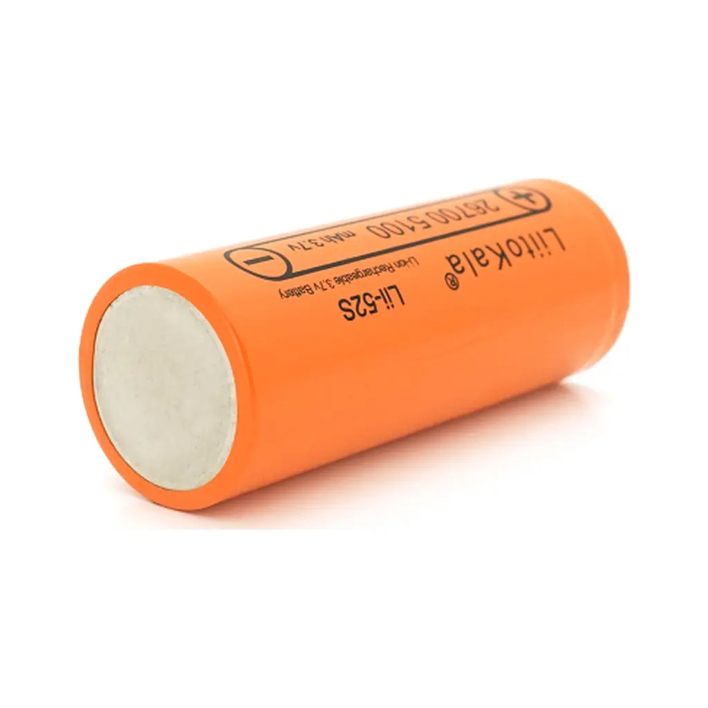 Акумулятор 26700 Li-Ion 5000mah 5100-5200mah, 3.7V (2.75-4.2V), Orange Liitokala (Lii-52S) - фото 2