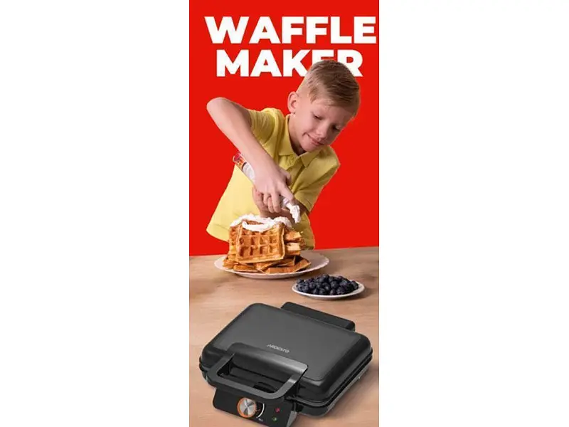 Вафельница Ardesto SM-L100LWAFFLE - фото 3