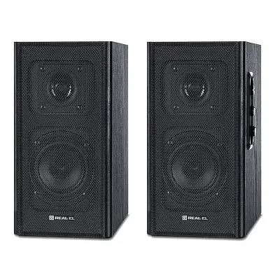 Акустична система REAL-EL S-250 Black (EL121000005) - фото 2
