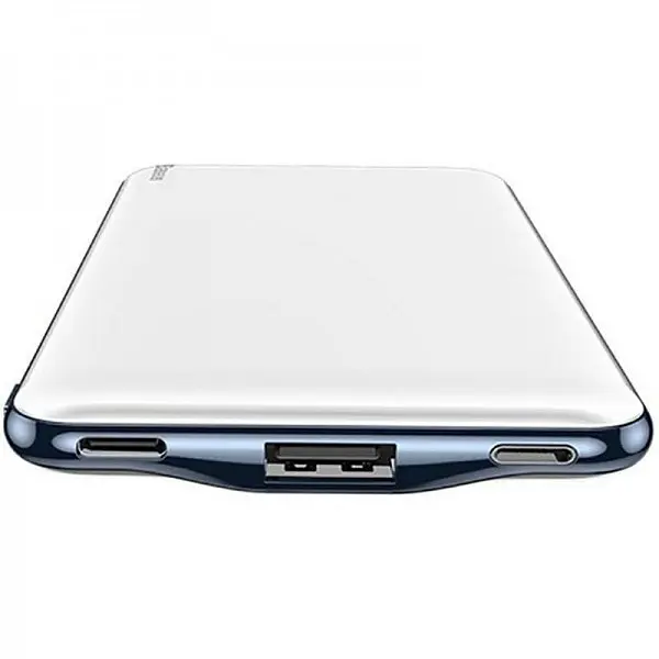 Портативна батарея Powerbank Baseus Simbo Smart 10000 mAh PPALL-BQB02 White - фото 2