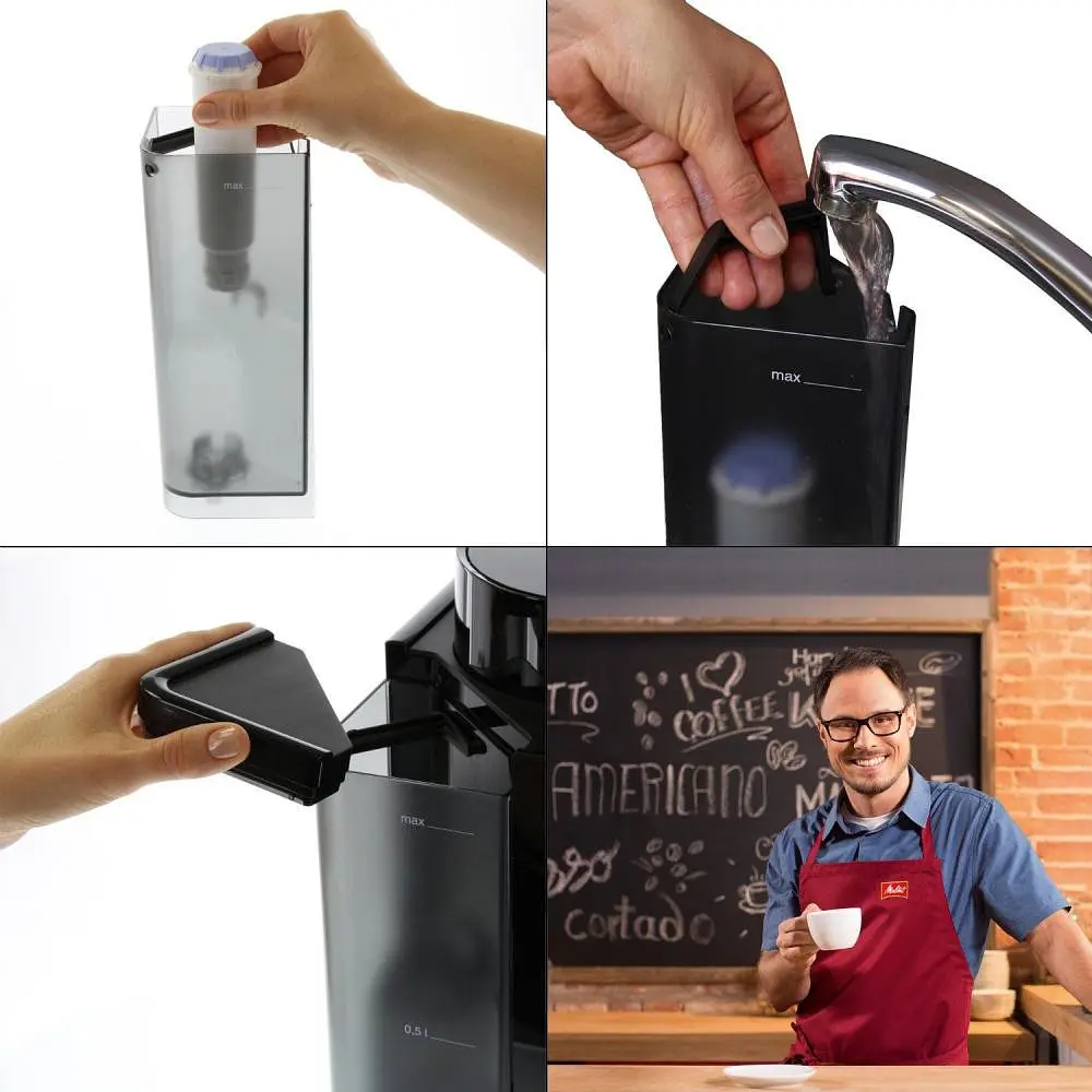 Кофемашина автоматична Melitta Caffeo Varianza CSP stainless steel (F58/0-100) - фото 6