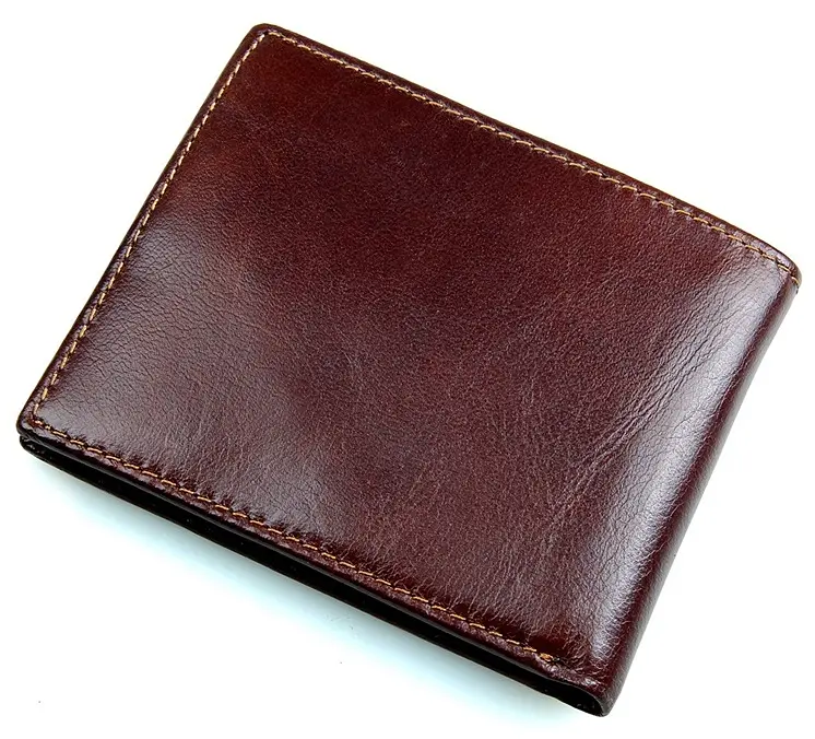 Мужской кожаный кошелек Vintage 11.5x9.5 см acs0015359 - фото 4