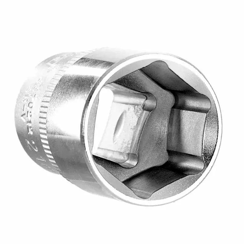 Насадка шестигранна коротка 1/2" 21мм CrV ULTRA (6070212) - фото 6