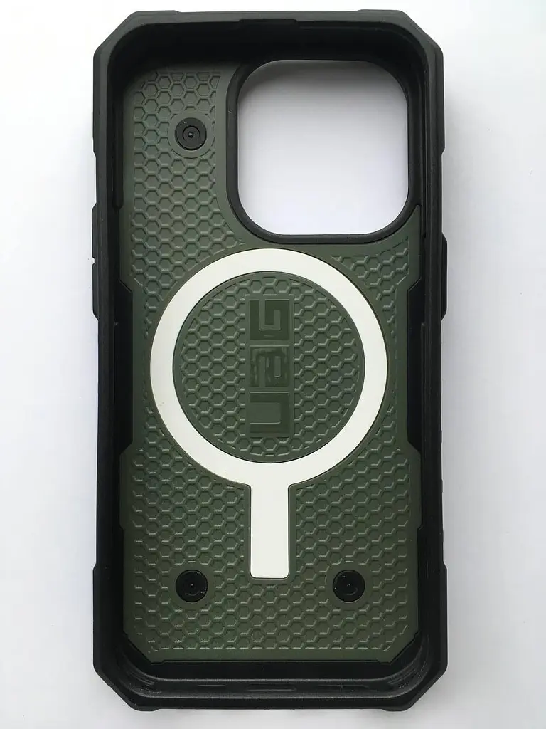 Чохол протиударний UAG Pathfinder MagSafe (Original) 114054117272 для iPhone 14 Pro (6.1") Olive - фото 7
