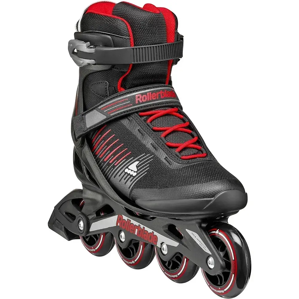 Ролики Rollerblade Zetrablade 300 Чорний-Червоний - фото 5