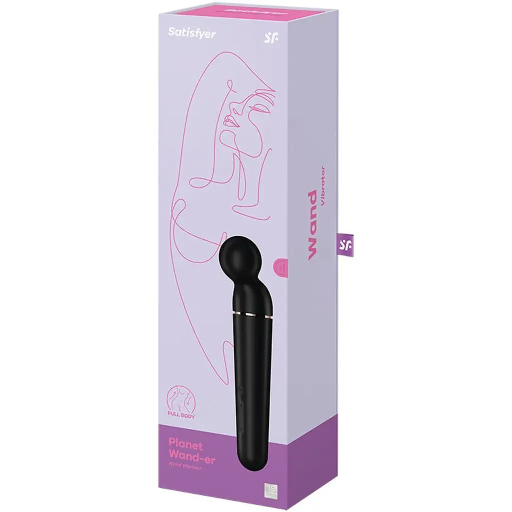 Вібромасажер Satisfyer Planet Wand-er Black/Rosegold (SO8782) [108427] - фото 7