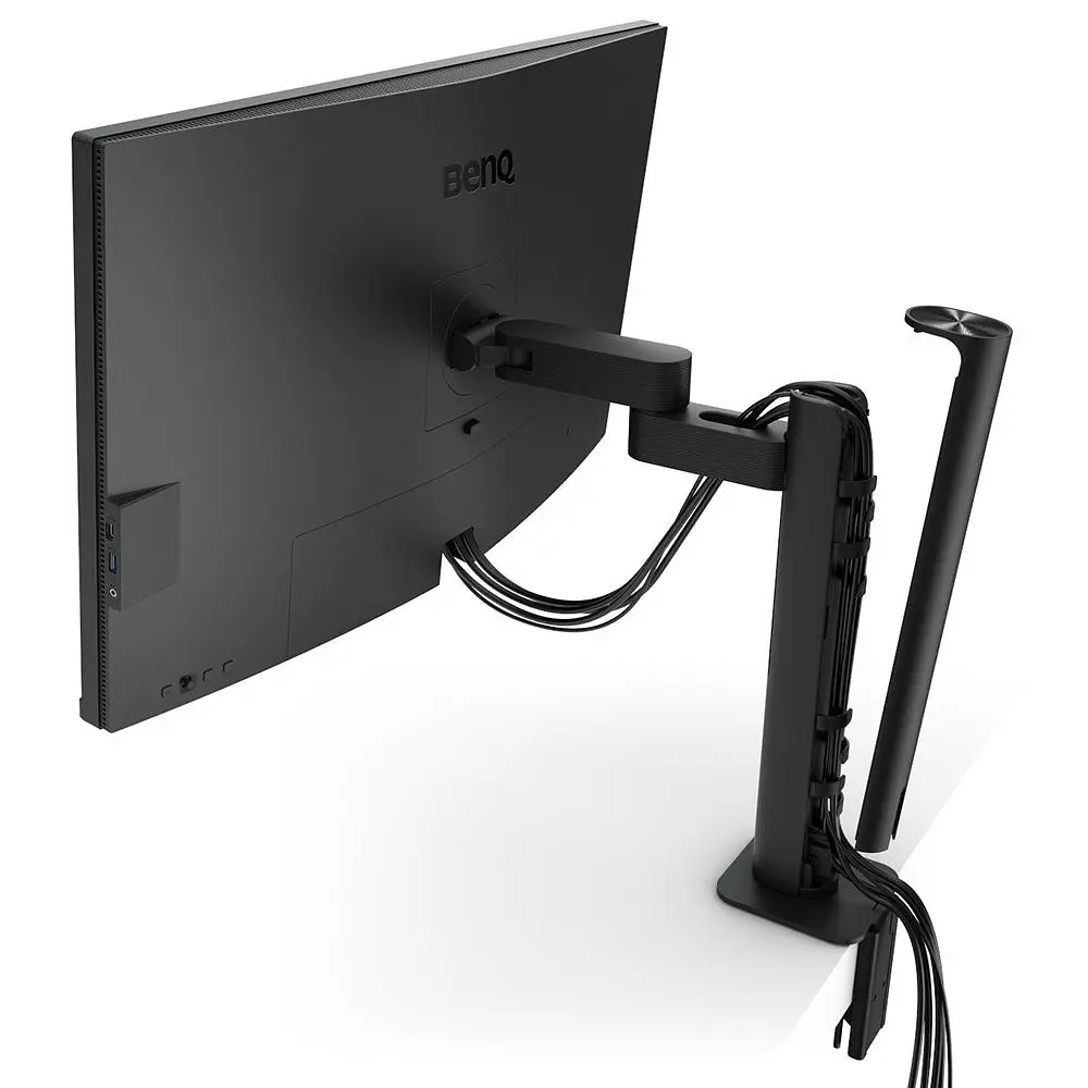 Монитор TFT 31.5" BenQ PD3205UA, IPS, 4K UHD, 99% sRGB, HDMI, DP, USB-С, USB-hub, HAS, колонки, темно-серый (9H.LKGLA.TPE) - фото 5