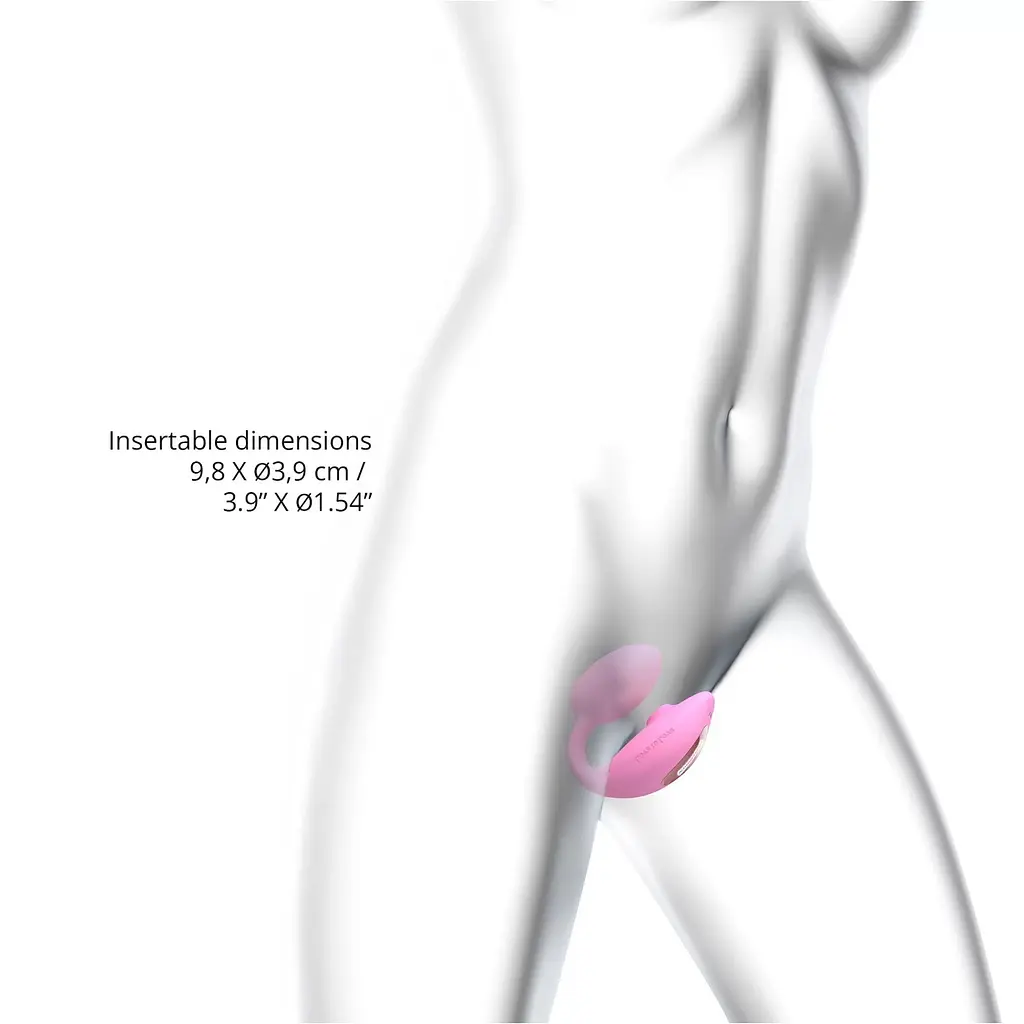 Вакуумний стимулятор клітора з вібрацією Love To Love Wonderlover рожевий - фото 5
