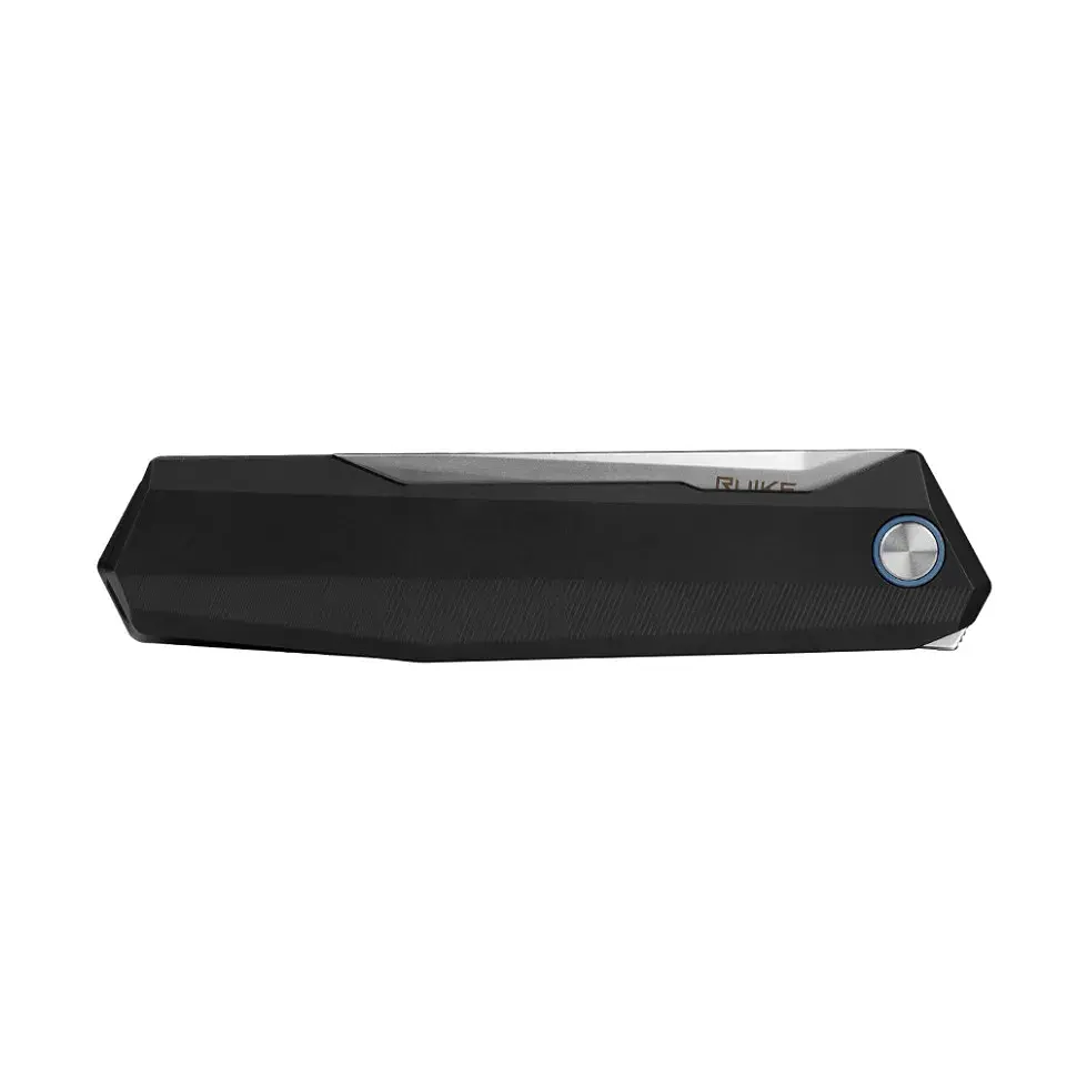 Ніж складаний туристичний Ruike P166-AB, (9.2 см) 14C28N / Aluminum чорний - фото 2