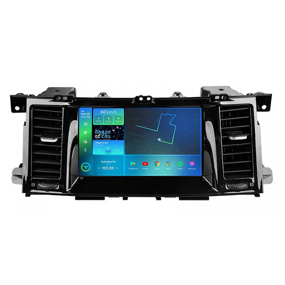 Штатна магнітола TORSSEN Nissan Patrol Y62 2010-2018/QX80 2012-2018 FL9 4+64Gb 4G Carplay DSP