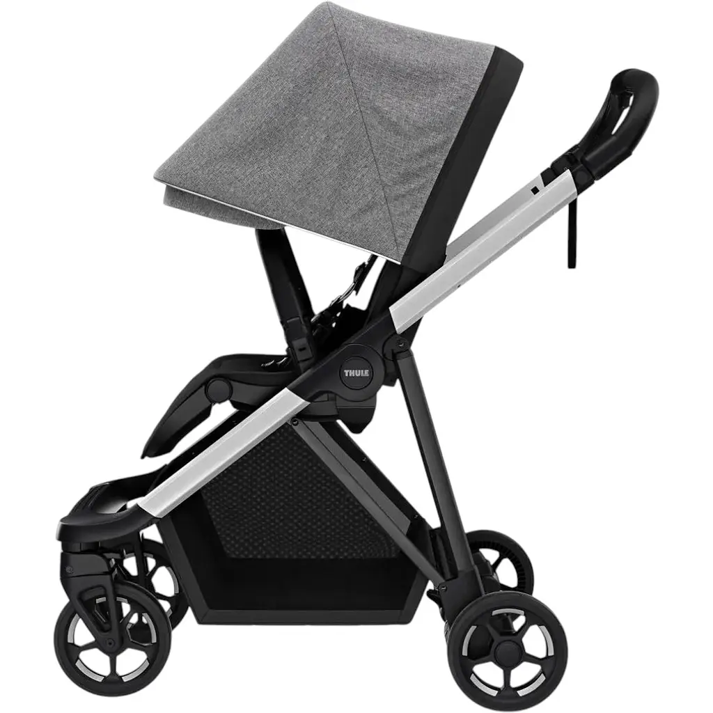 Дитяча коляска Thule Shine Grey Melange/ Aluminium (TH 11400200) - фото 2