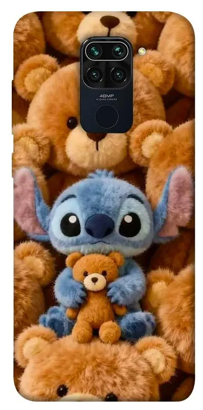 TPU чохол Demsky Stitch teddy bears для Xiaomi Redmi Note 9 / Redmi 10X