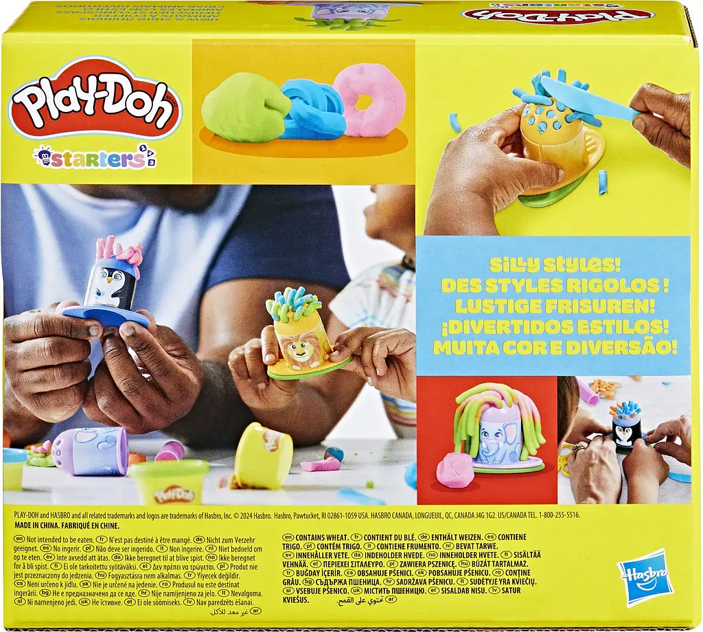 Набор для творчества Hasbro с массой для лепки Play-Doh Grow and Style Animals (F8787) - фото 2