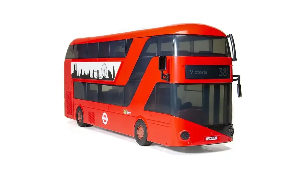 Конструктор Airfix детский автобус QUICKBUILD F22 Raptor красный J6050 - фото 3