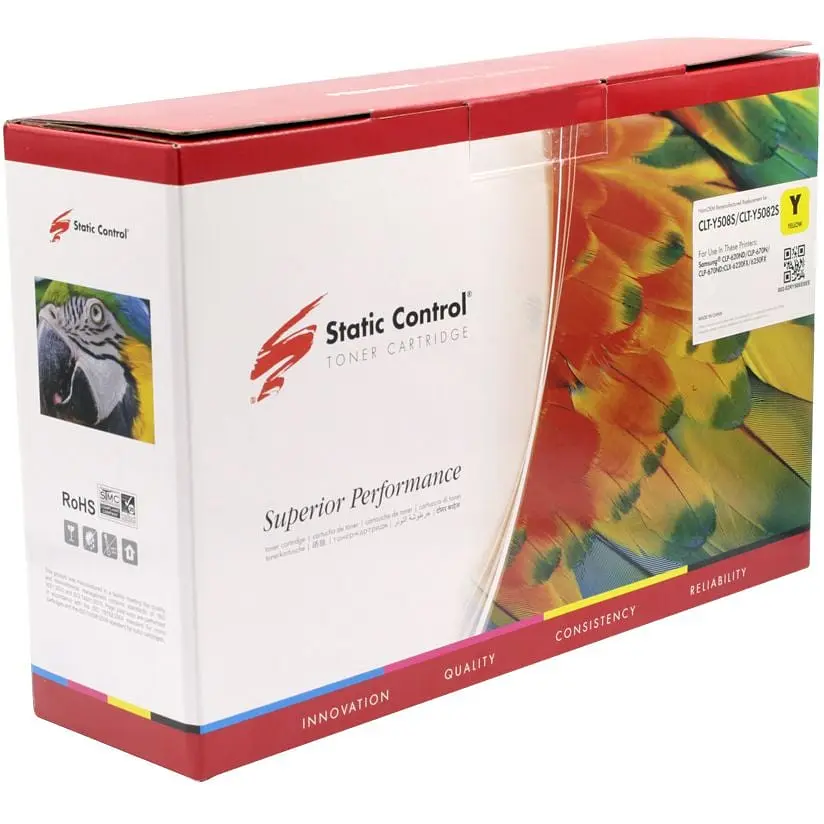 Картридж Static Control Parrot для Samsung CLT-Y508S yellow (002-02RY508SSEE) - фото 3