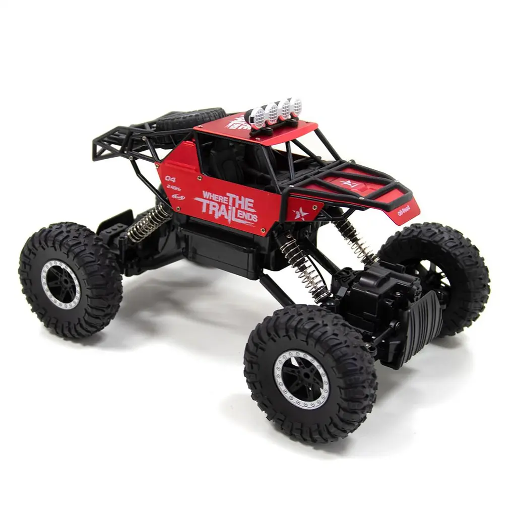 Автомобіль OFF-ROAD CRAWLER з р/к - WHERE THE TRAIL ENDS (червоний, акум. 7.2V, метал. корпус, 1:14) Sulong Toys SL-121RHMR - фото 10