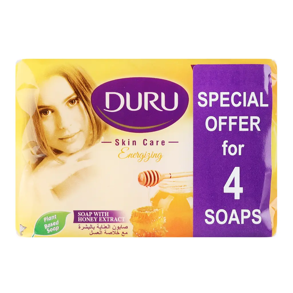 Косметичне мило Duru Skin Care, з екстрактом меду, 260 г, (4 шт. х 65 г) - фото 2