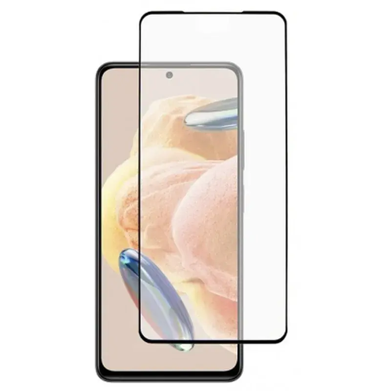 Скло захисне Dengos Full Glue Xiaomi Redmi Note 12 Pro 4G (black) (TGFG-275) - фото 2