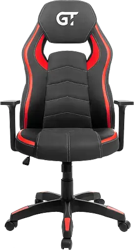 Геймерское кресло GT Racer черное с красным (X-2589 Black/Red) - фото 4