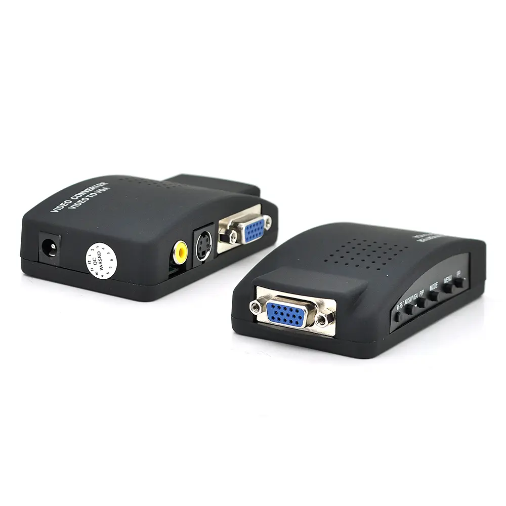 Конвертер Voltronic VGA (IN) на VGA(OUT), S-Video TV(IN), RCA(IN), Box - фото 2