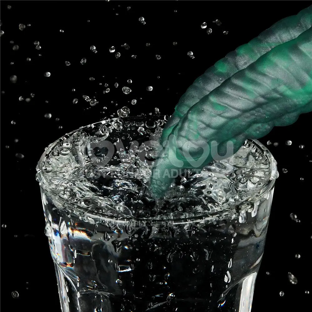 Вібратор Lovetoy Double-Claw Savage Charm 19.4 см зелений - фото 4