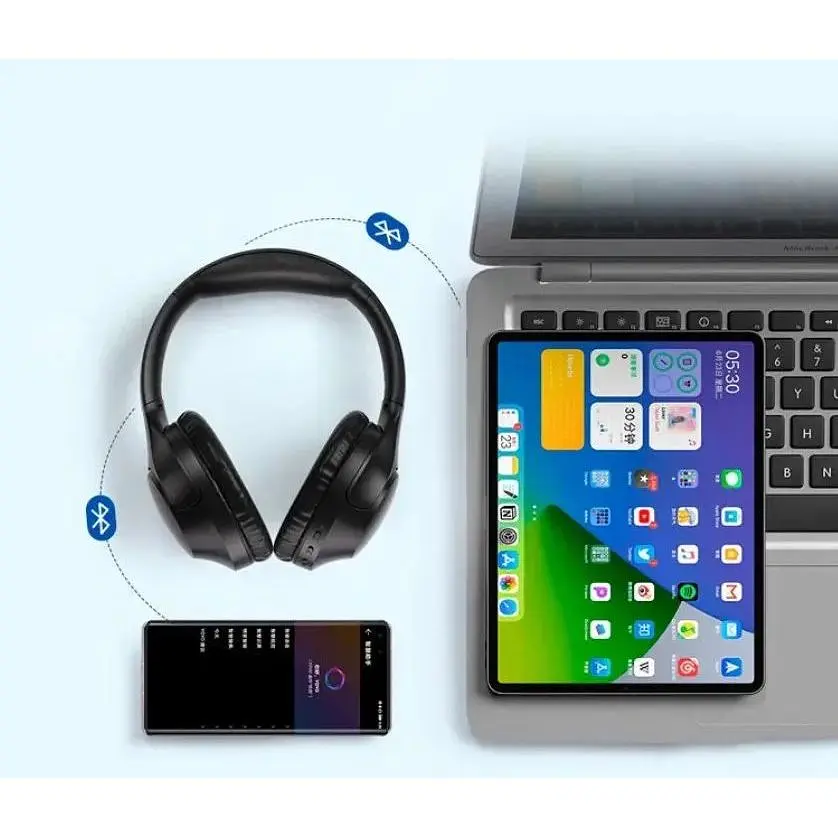 Навушники QCY H2 TWS чорні - фото 6