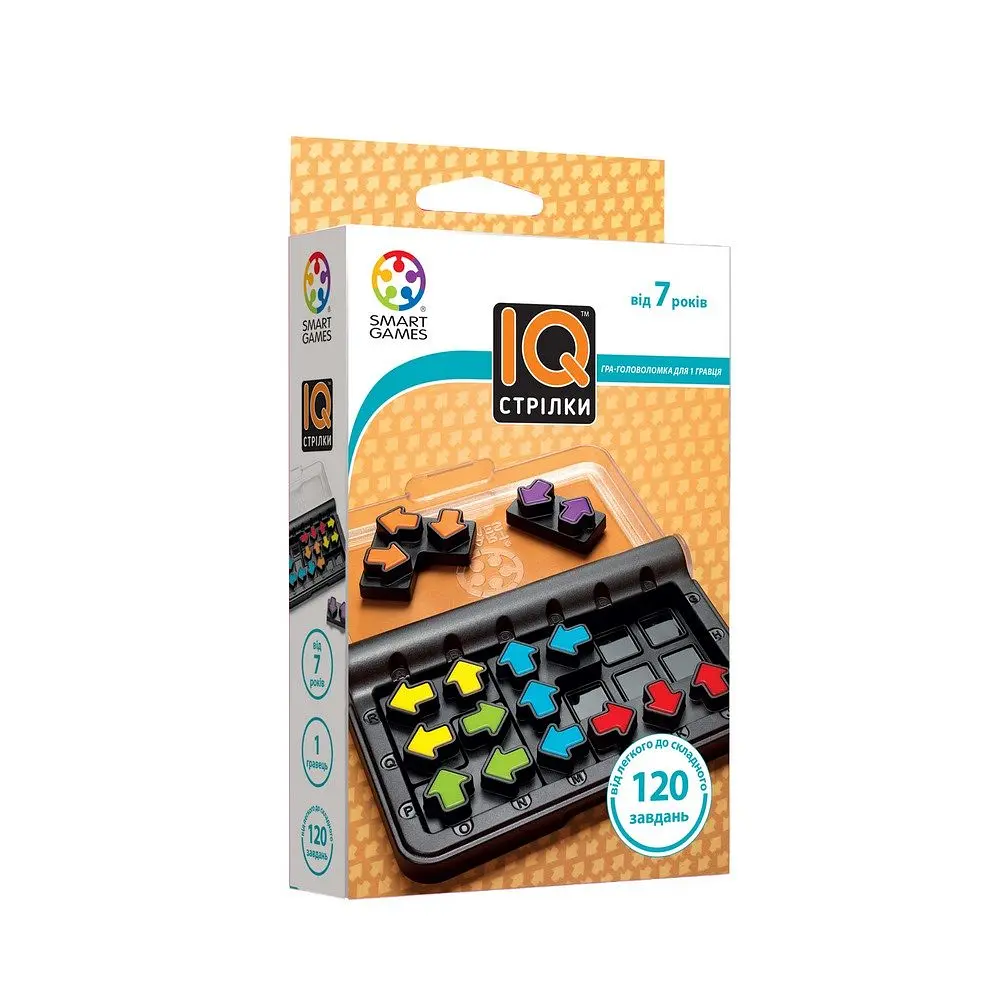 Настільна гра Smart Games IQ Стрілки, укр. мова (SG 424 UKR)