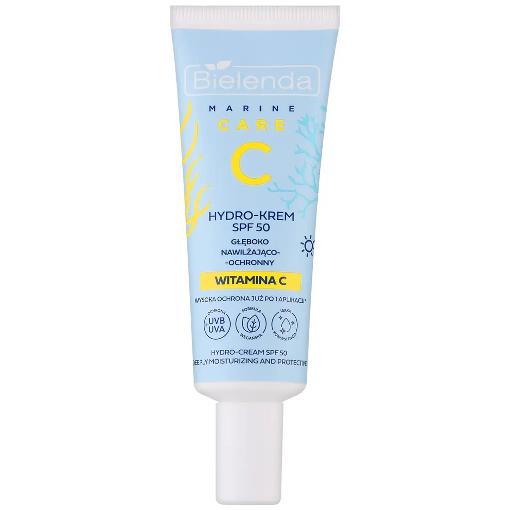Гідро-крем Bielenda C Marine Care глибоко зволожуючий SPF 50, 40 мл - фото 2