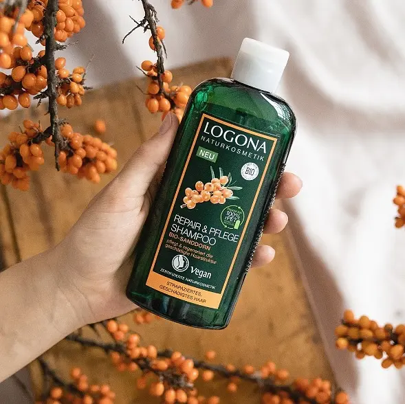 БІО-Шампунь-реконструктор волосся Обліпиха Logona 250 мл - фото 3