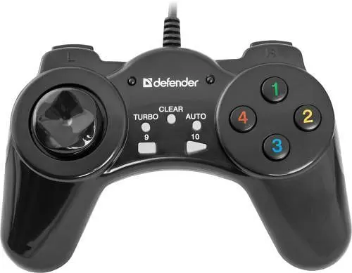 Геймпад Defender Vortex, чорний, USB, для PC, 13 кнопок (64249)