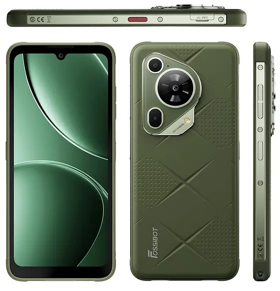 Смартфон Fossibot F112 Pro 8/256Gb Forest Green Global version - фото 3