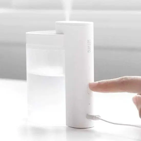 Зволожувач повітря Xiaomi Sothing Geometry Desktop Humidifier (DSHJ-H-002) White [40293] - фото 3