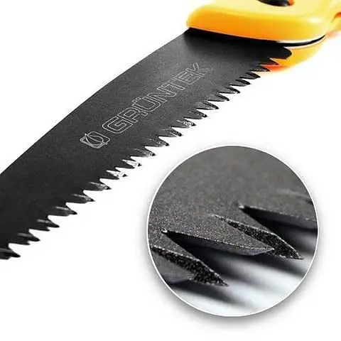 Пила садова Gruntek Zander розкладна з прямим лезом 180 мм - фото 4