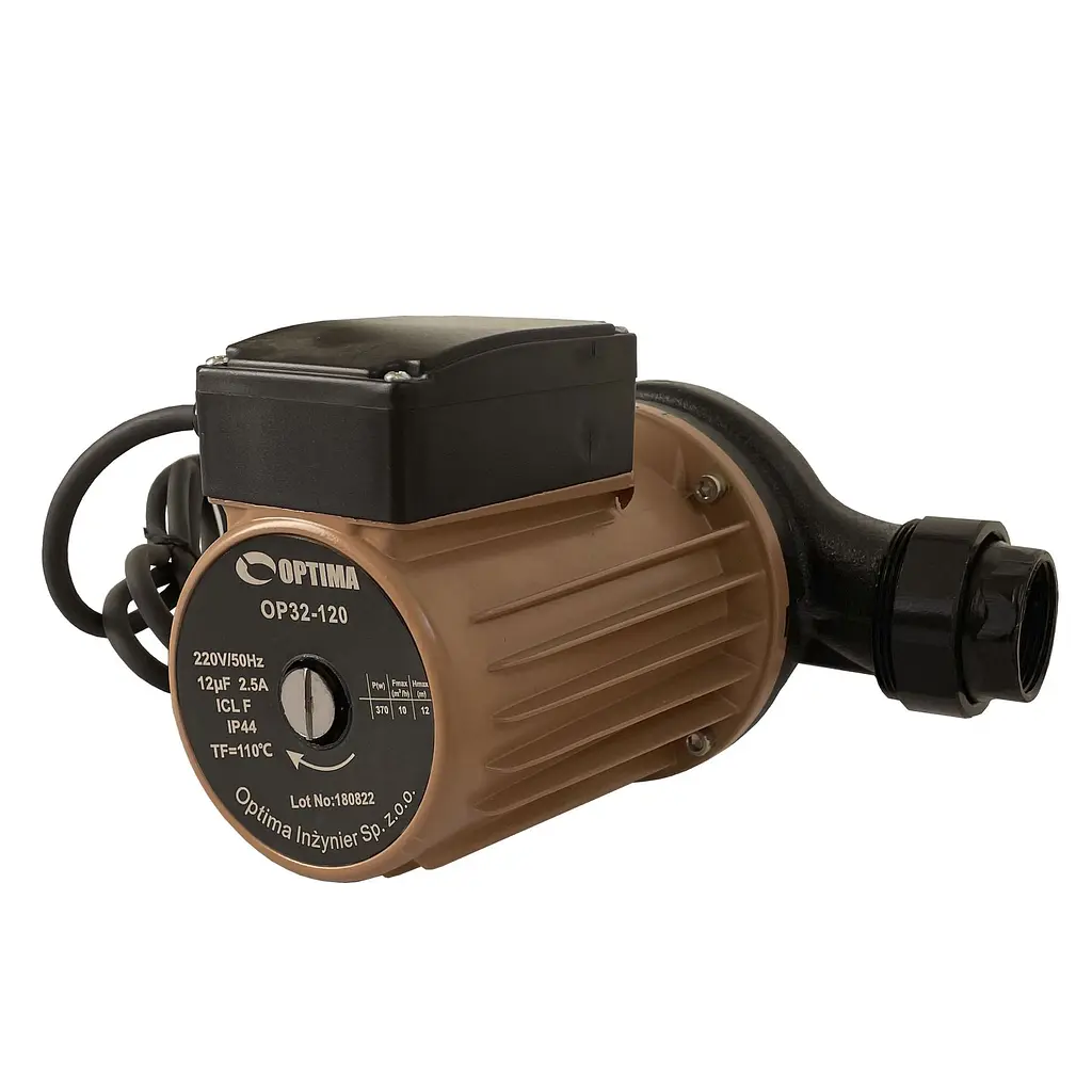 Насос циркуляційний Optima OP32-120 220мм + гайки, + кабель з вилкою 000016680 - фото 5
