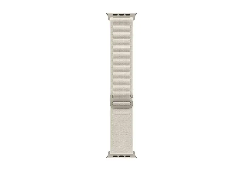 Смарт-годинник Apple Watch Ultra GPS + Cellular 49mm Titanium Case with Starlight Alpine Loop - Large (MQF13/MQFT3) - фото 3