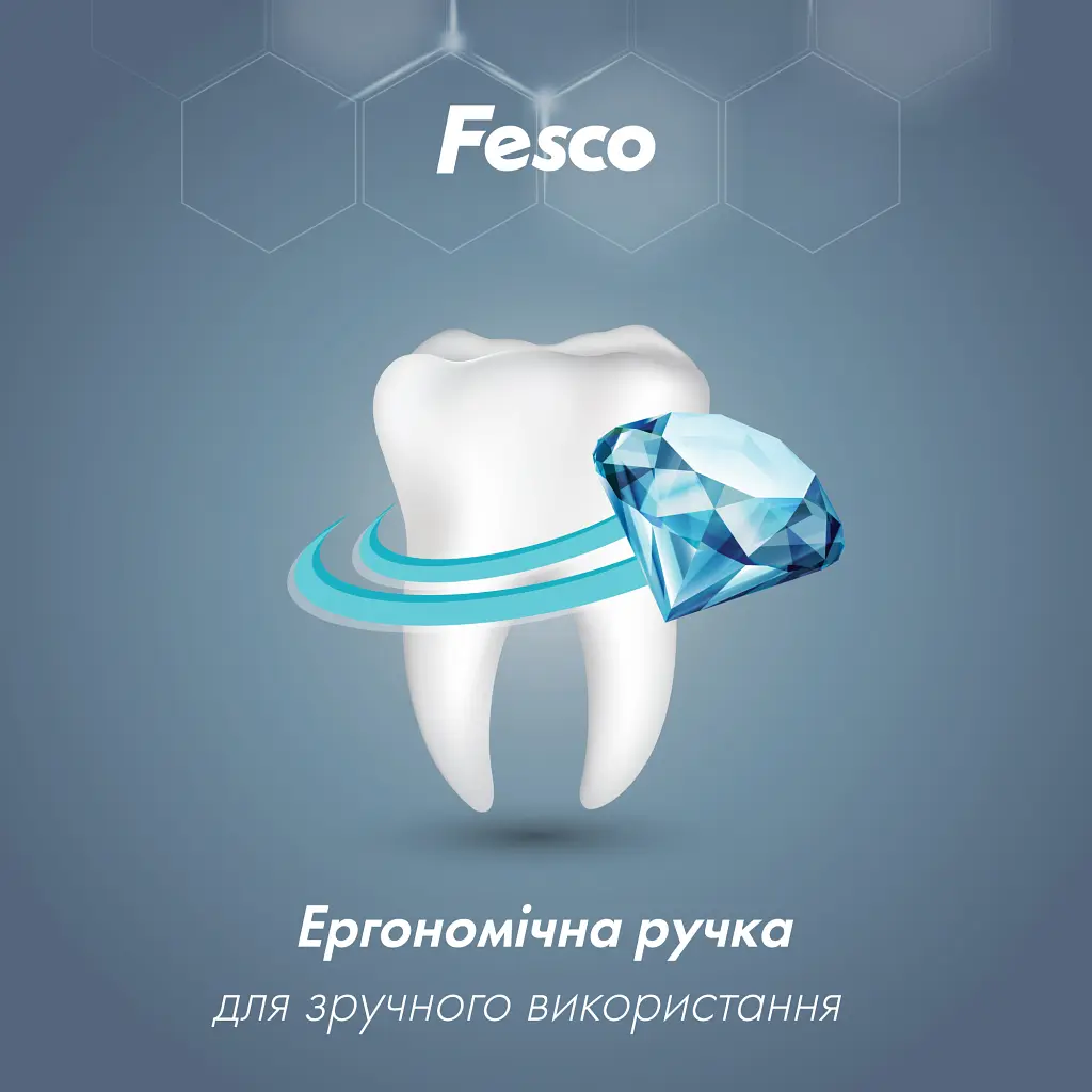 Зубна щітка Fesco Black & White Series Soft Чорна (4823098414124) - фото 5