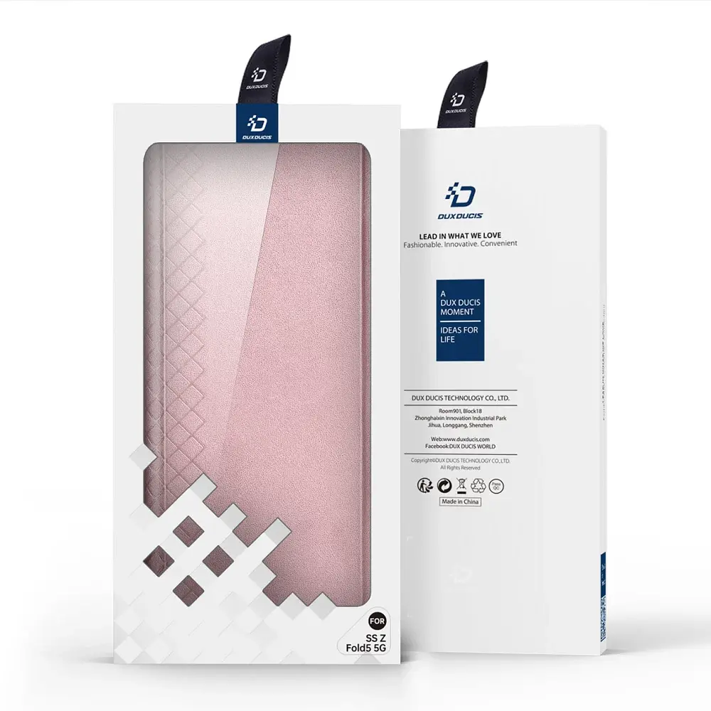 Чохол для смартфона DUX DUCIS Bril for Samsung Fold 5 Pink - фото 2