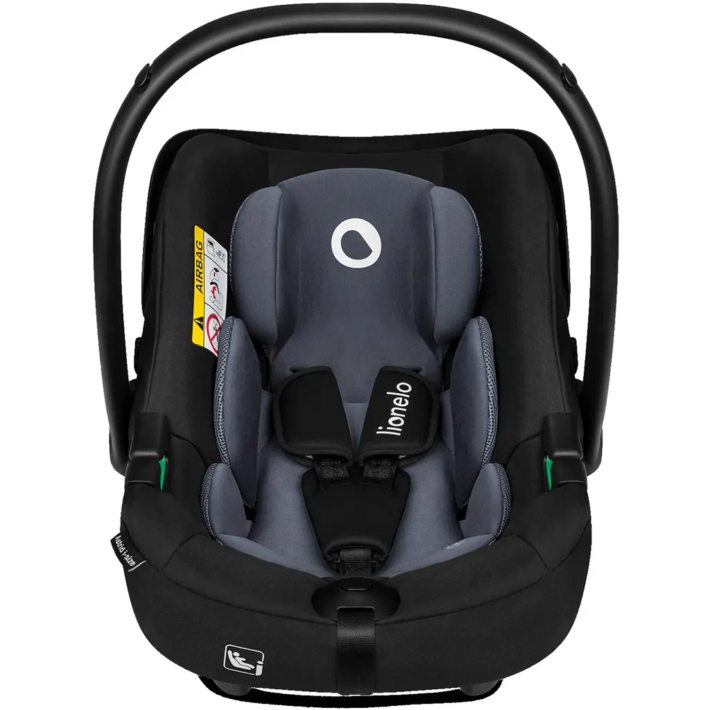 Автокресло Lionelo Astrid I-Size Set Black Grey (LO-ASTRID I-SIZE SET BLACK GREY) - фото 4