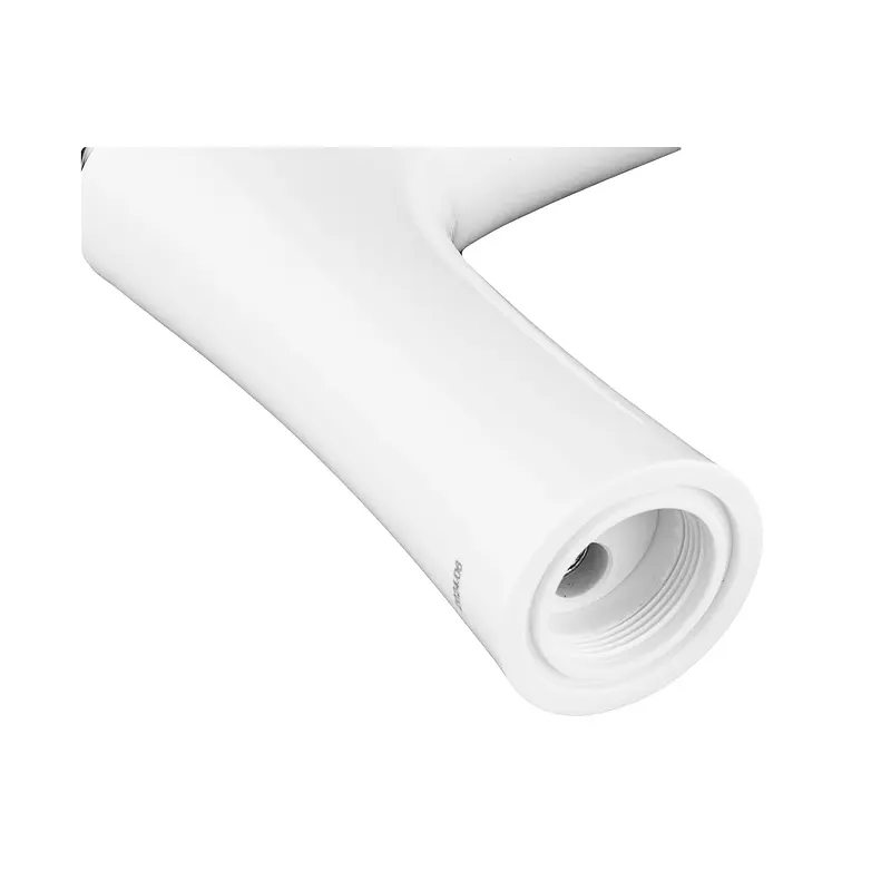 Смеситель для умывальника Plamix Cezar-001 white PM0732, Белый - фото 4