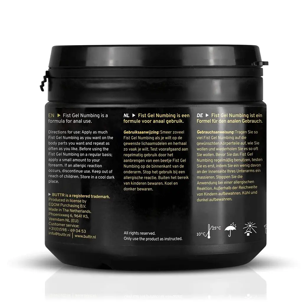 Гель для фістингу Buttr Fisting Gel Numbing, 500 мл - фото 3