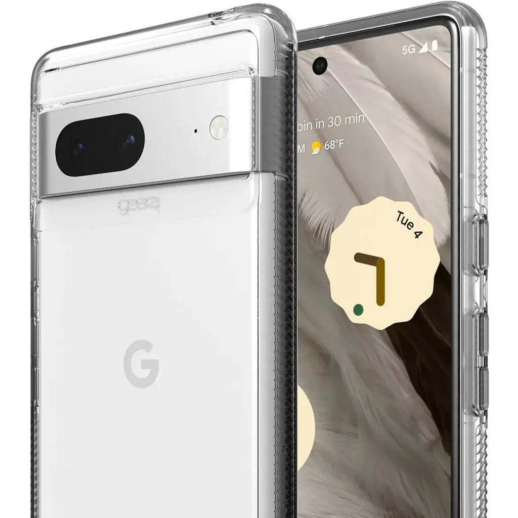 Противоударный чехол Gear4 Crystal Palace для Google Pixel 7 (6.3") Прозрачный (702009720) - фото 9