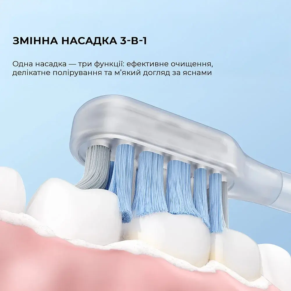 Електрична зубна щітка MOVA Fresh Pro Sliver (ATB15A-SIL) - фото 10