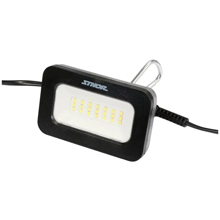 Прожекторы Sthor SMD LED 5 шт. с крючками 230V по 6 Вт 600 Lm 105x65 мм 15.4 м черные (82861) - фото 3