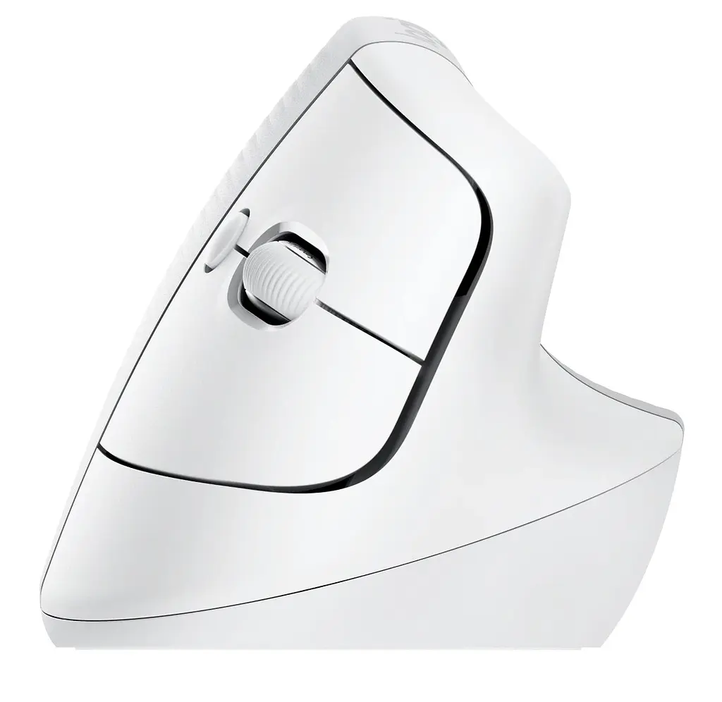 Мышь беспроводная Logitech Lift Bluetooth Vertical Ergonomic White (910-006496) - фото 4