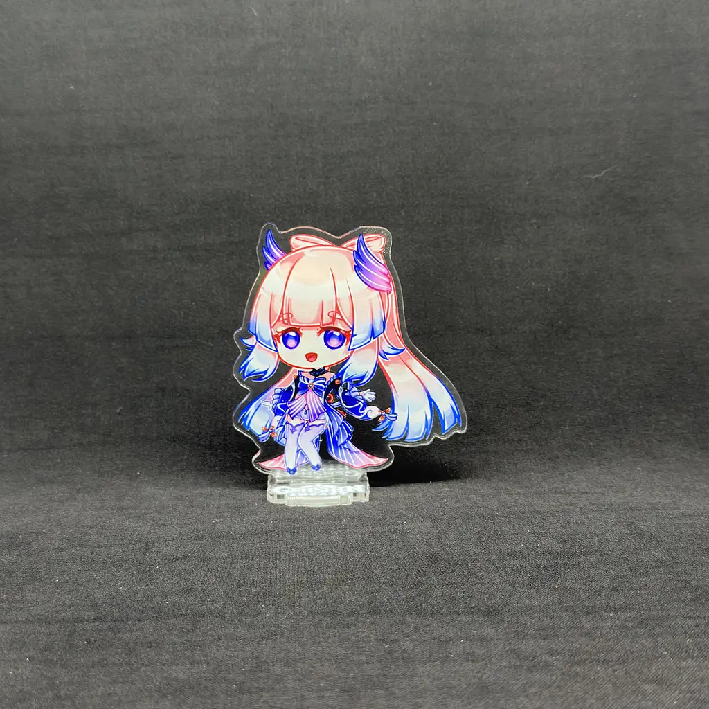 Акрилова колекційна фігурка Геншин Імпакт - Genshin Impact Chibi Сангономі Кокомі 10 см