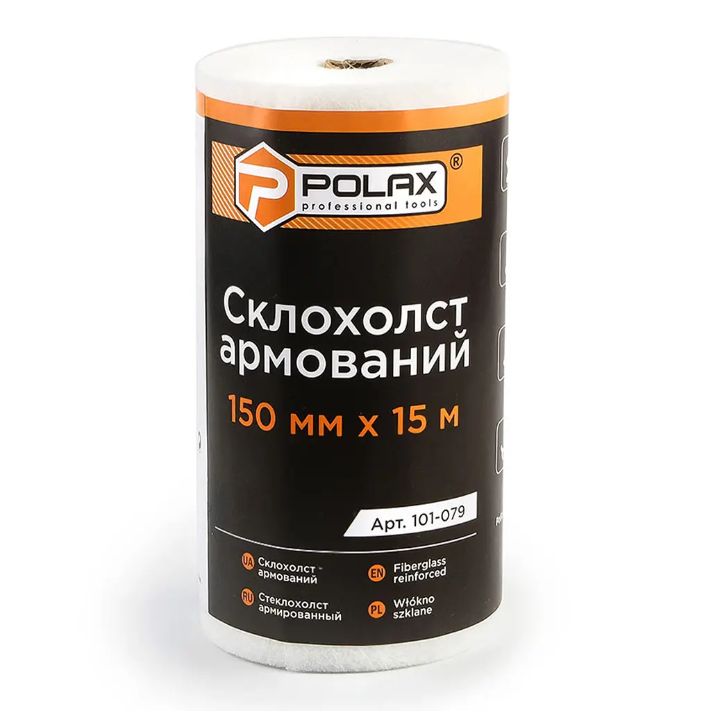 Склохолст Polax армований 150 мм х 15 м (101-079) - фото 2