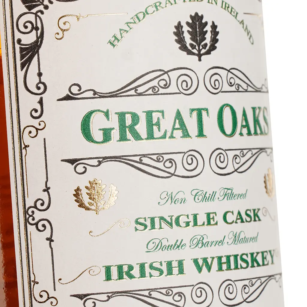 Виски Great Oaks Single Cask Irish Whiskey 46% 0.7 л - фото 3