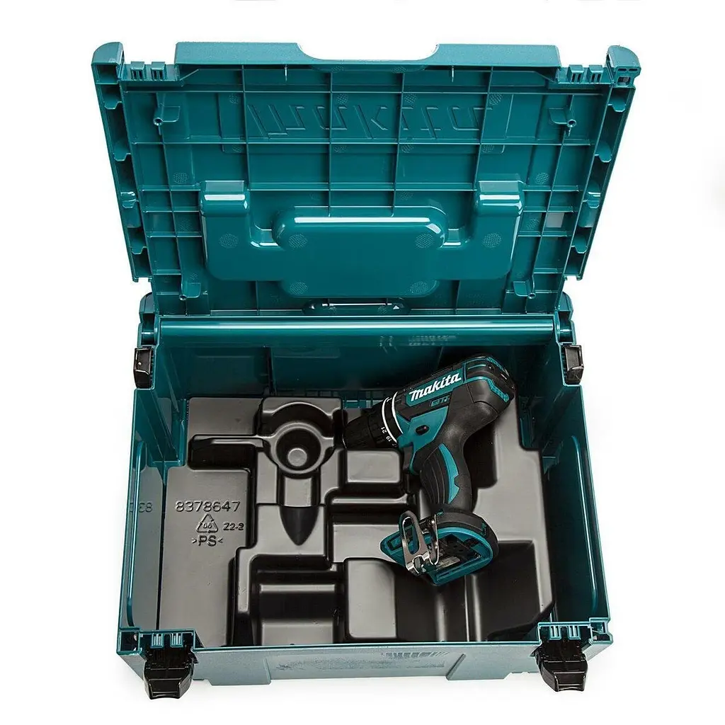 Вкладка 837864-7 для кейса Makita Makpac №3 (для шурупокрутів серії Makita LXT, зарядного пристрою DC18RC та 3-х акумуляторів) - фото 5