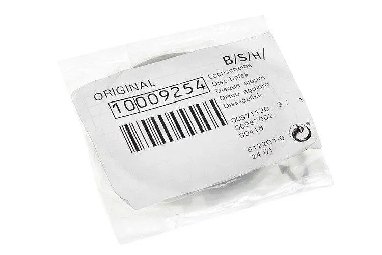 Оригинальная решётка (сито) 3,8 мм для мясорубки Bosch Smart Power MFW2500W, MFW2510W, MFW2515W, MFW2517W - фото 6