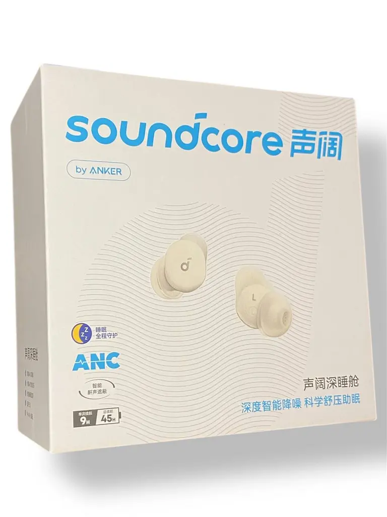 Бездротові TWS навушники-беруші Anker SoundCore Sleep A10 White з трекером сну та функцією переходу у сплячий режим (1166-02) - фото 7